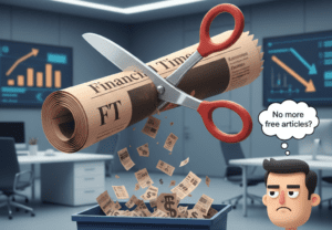 Google Isn’t kidding Around About Cost Cutting, Even Slashing Its FT Subscription