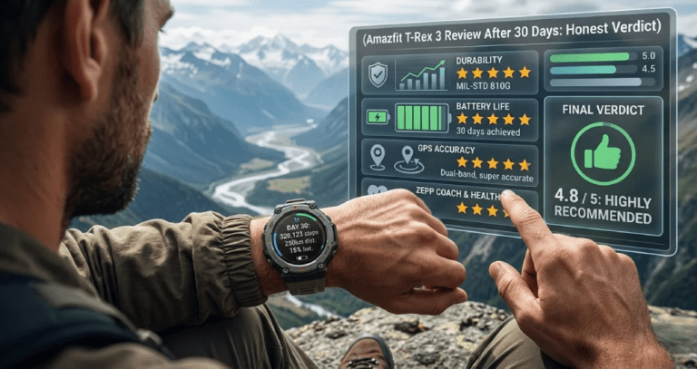 Amazfit T-Rex 3 Review