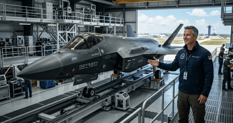 SpaceX Veteran Builds Fighter Jet For Orbit