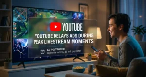 YouTube Delays Ads During Peak Livestream Moments
