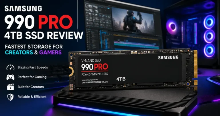 Samsung 990 Pro 4TB SSD Review